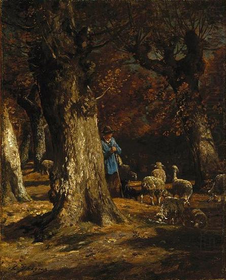 The Old Forest, Charles Jacque